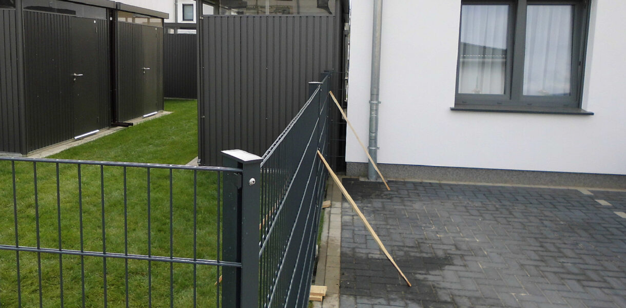 Zäune aus Stabmatten